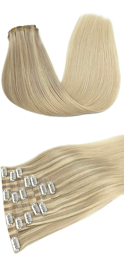 Extensions à Clips Naturelles - Blondie