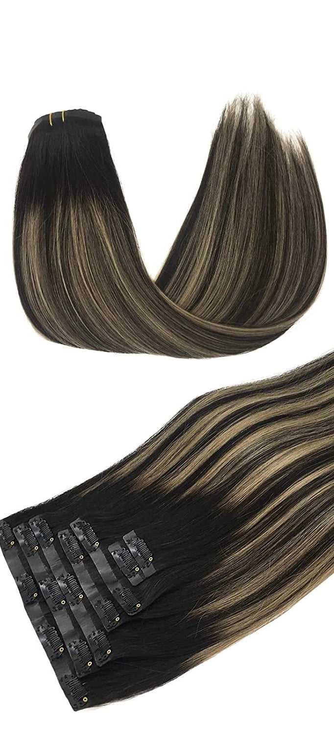 Extensions à Clips Naturelles - Ebony Cold Wicks
