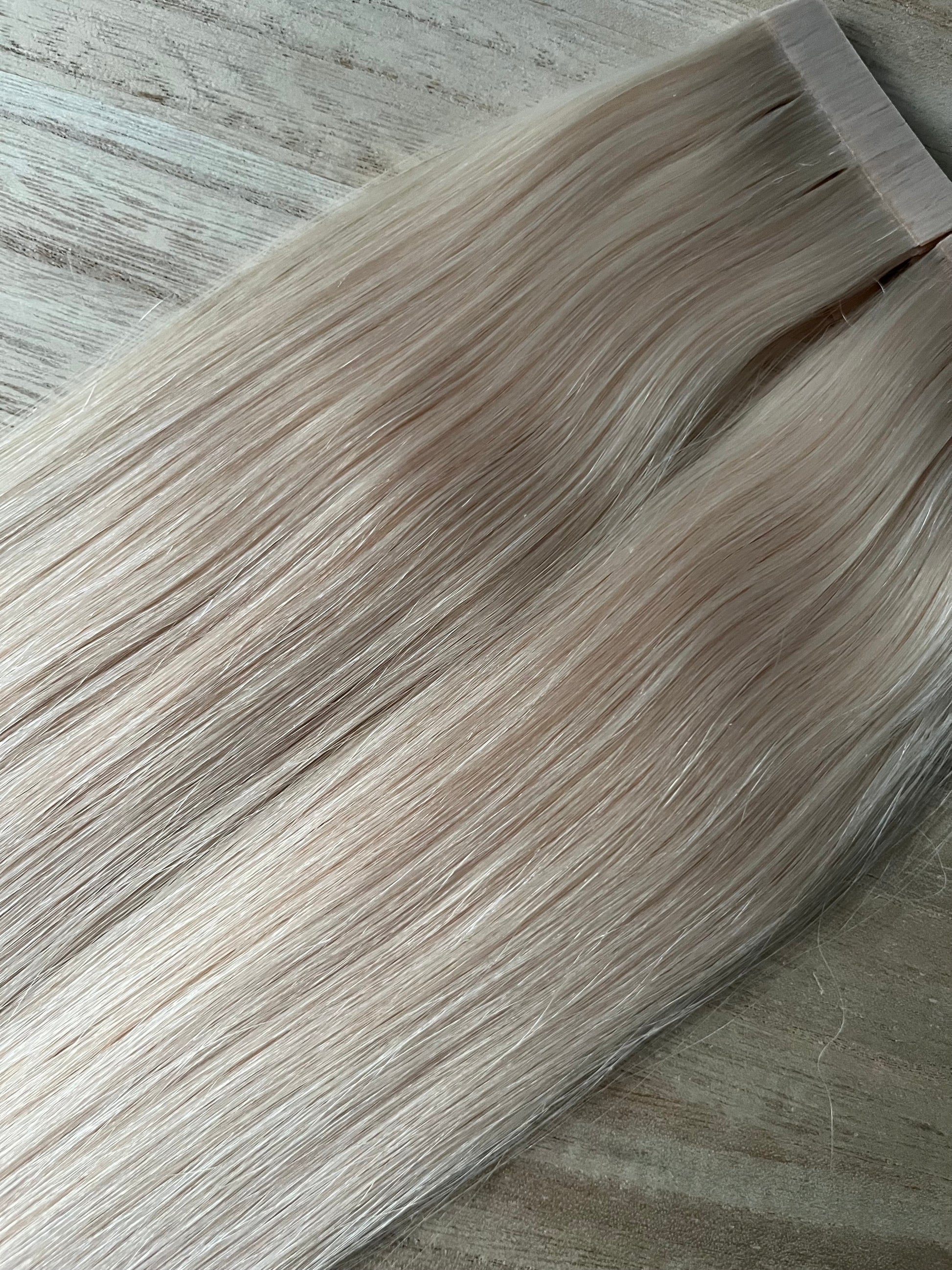 Extensions Adhésives Naturelles - Snow Blondie